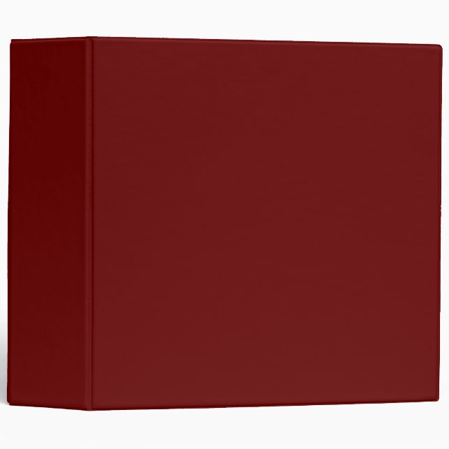 colour blood red binder (Front/Spine)
