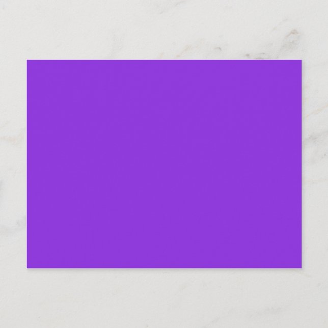 colour blue violet postcard (Front)