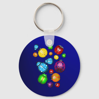 Colour Bugs Keychain