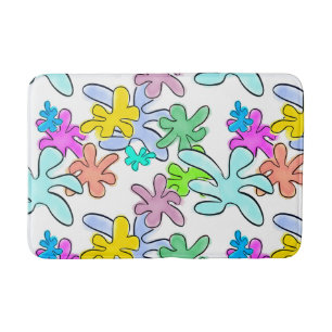 Colour Burst Bath Mat