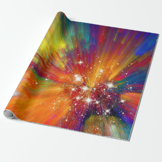 Colour Burst Wrapping Paper