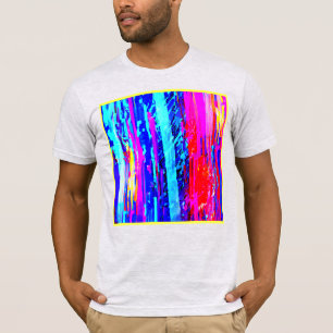 Colour Bursting Pattern T-Shirt