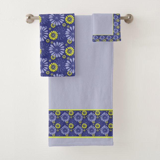 Colour Bursts Bath Towel Set (Insitu)