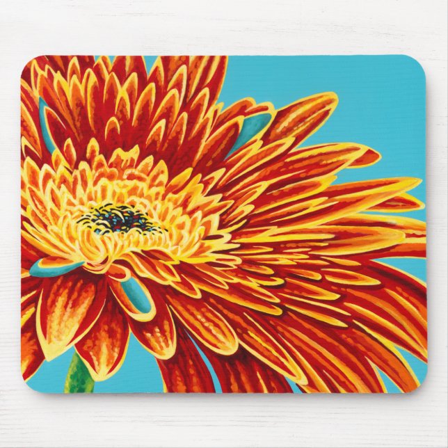 Colour Bursts I Mouse Pad (Front)