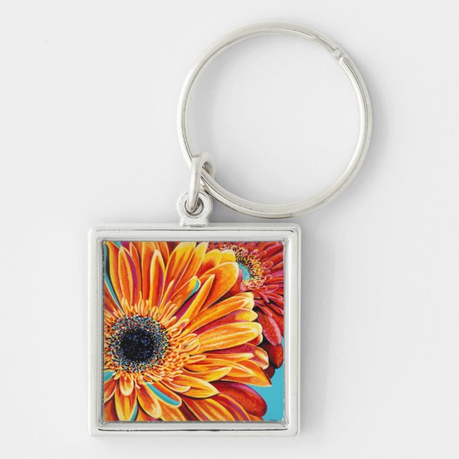 Colour Bursts II Keychain (Front)