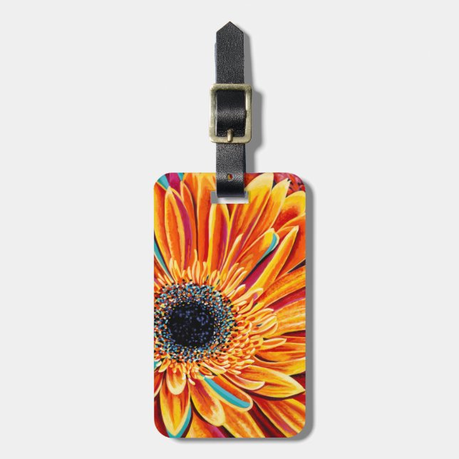 Colour Bursts II Luggage Tag (Front Vertical)