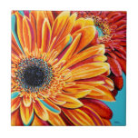 Colour Bursts II Tile<br><div class="desc">Floral</div>