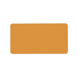 colour butterscotch label