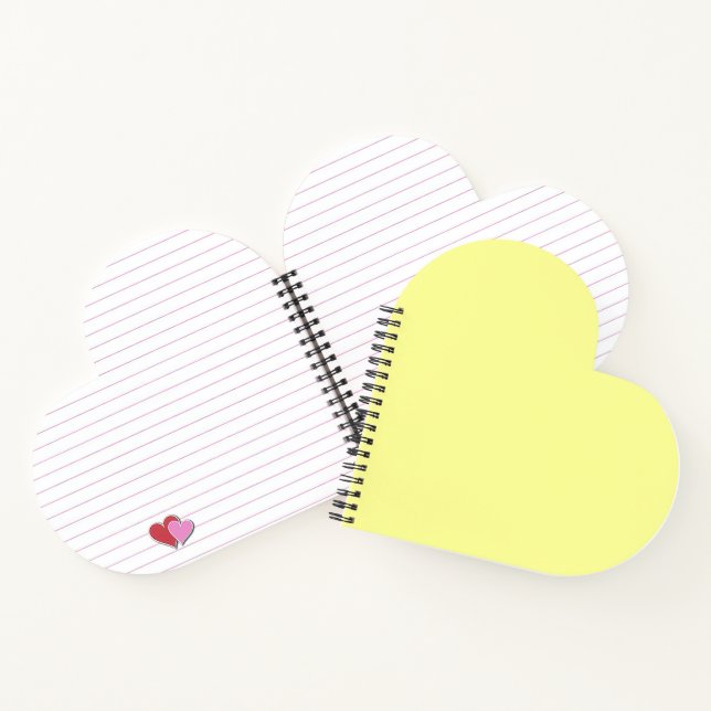 colour canary yellow notebook (Inside)