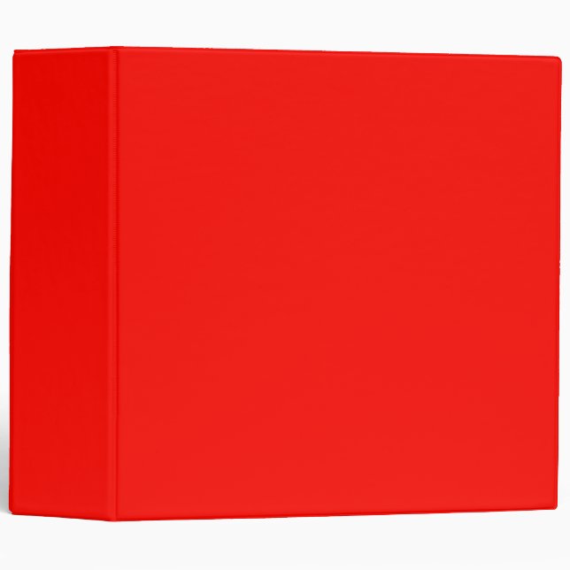 colour candy apple red binder (Front/Spine)