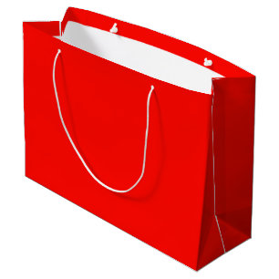 colour candy apple red large gift bag