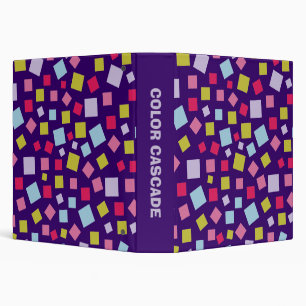 Colour Cascade (1.5in) - Deep Purple Binder