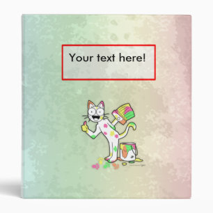 Colour Cats binder 1 inch