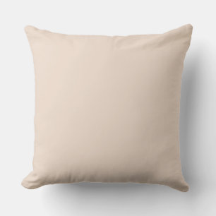colour champagne pink throw pillow