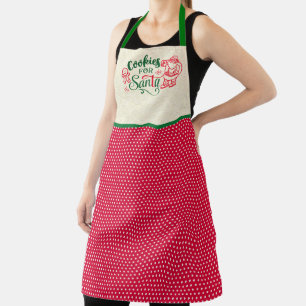 Colour Change The Text DIY Christmas Cookies Santa Apron