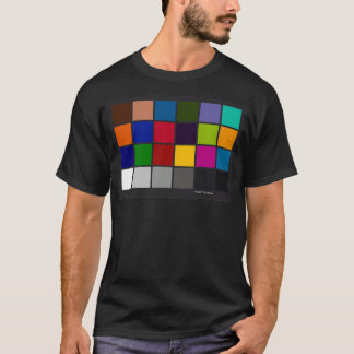 Colour Chequered Chart  T-Shirt