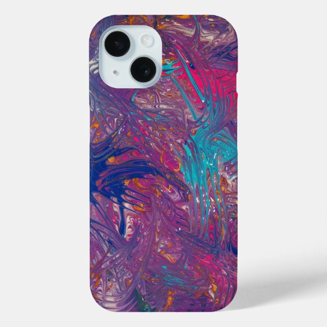 Colour Claws Vortex Design Case-Mate iPhone Case (Back)