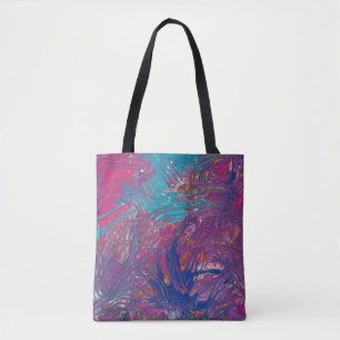 Colour Claws Vortex Design Tote Bag