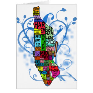 Colour Coded Manhattan Map