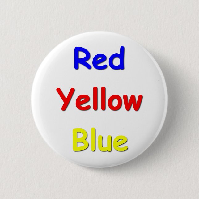 Colour Confusion 2 Inch Round Button (Front)