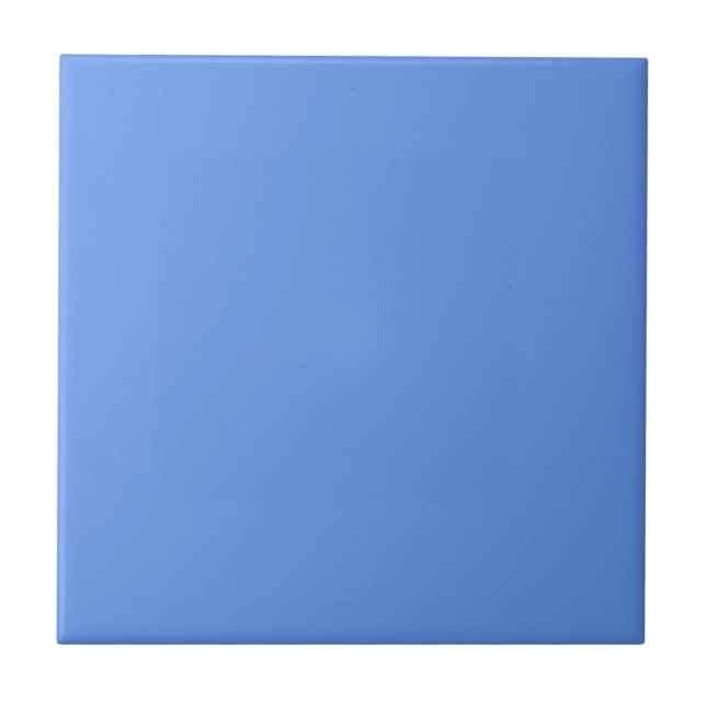 colour cornflower blue tile (Front)