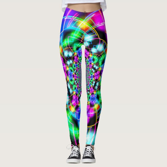 Colour Corridor Reflection Leggings (Front)