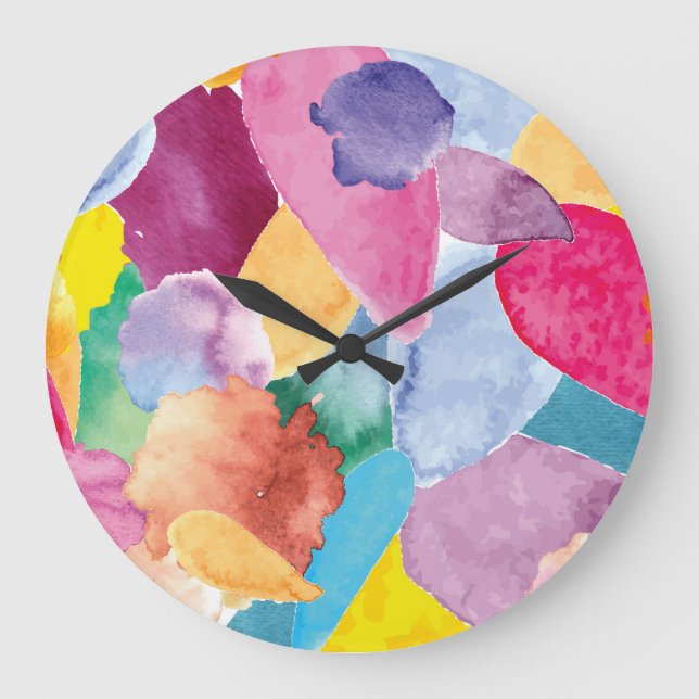 Colour crash 2 large clock (Front)