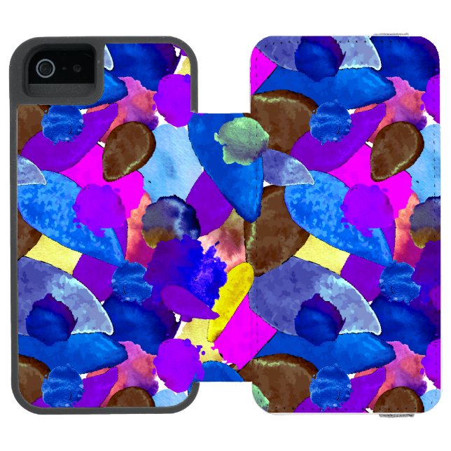 Colour crash 4 incipio iPhone wallet case (Folio Open)