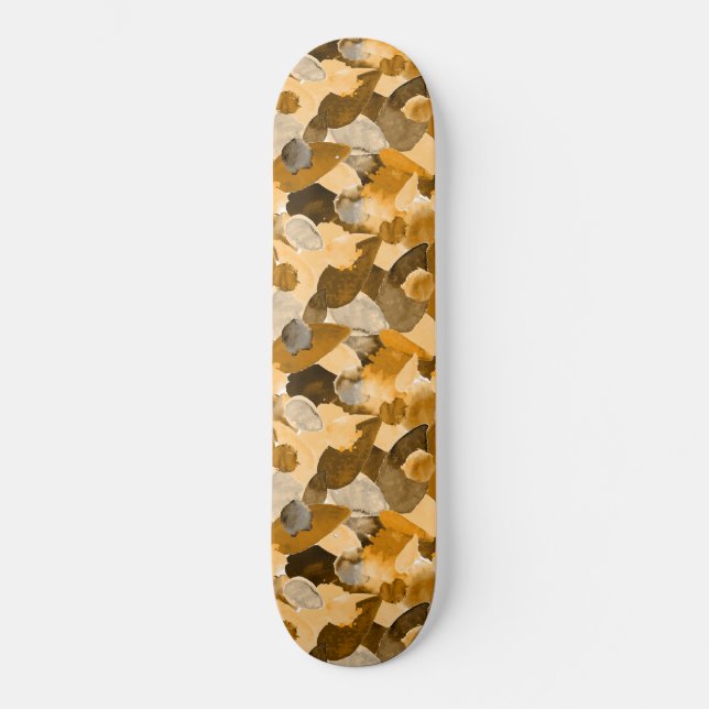 Colour crash 8 skateboard (Front)