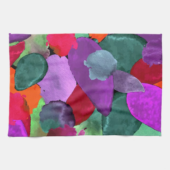 Colour crash kitchen towel (Horizontal)