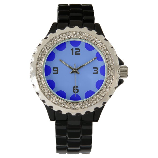 Colour Crescent - Shades of Blue Watch (Front)