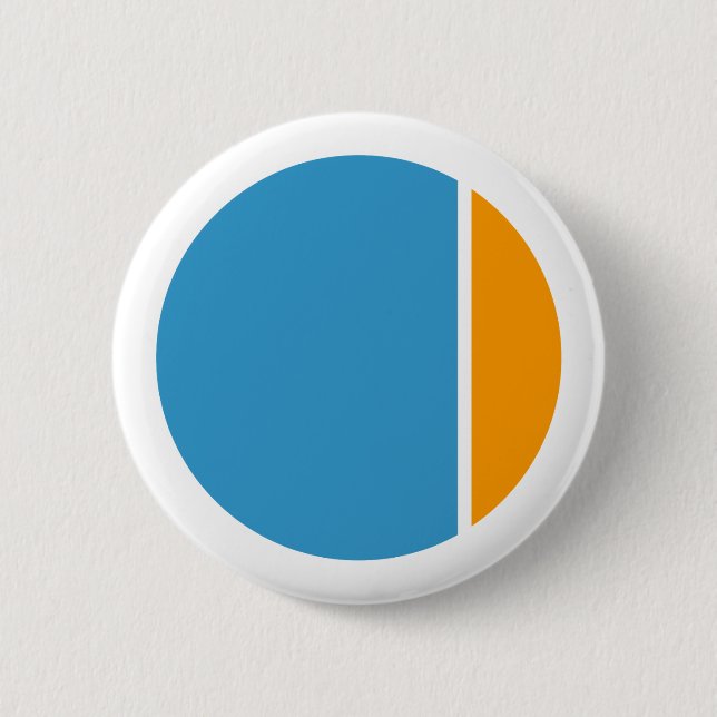 colour crush circles 2 inch round button (Front)