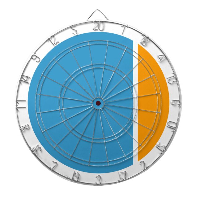 colour crush circles dartboard (Front)