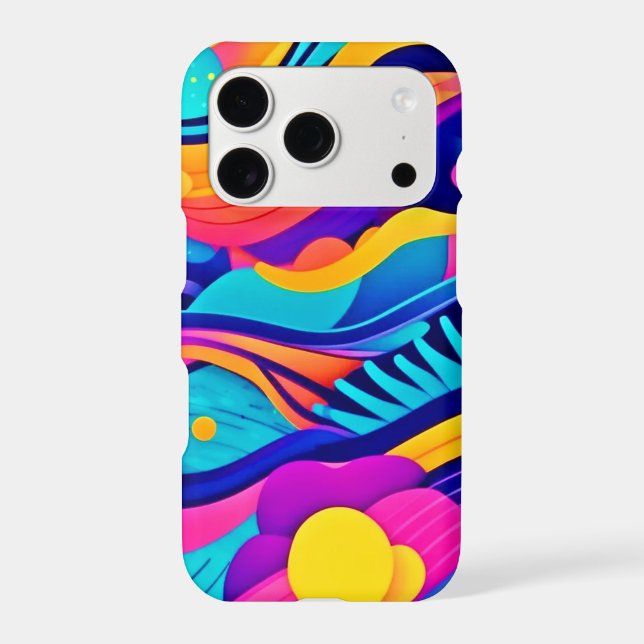 Colour Currents: A Dynamic Flow of Vibrant Hues (Back)
