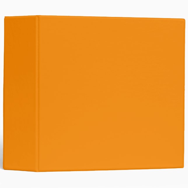 colour dark orange binder (Front/Spine)