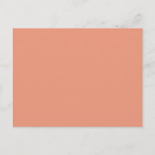 colour dark salmon postcard