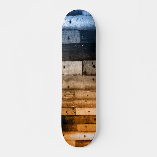 Colour Deck-2 Skateboard (Front)