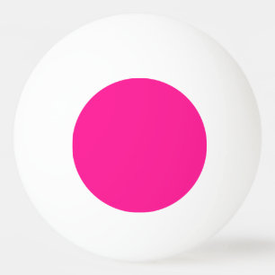 colour deep pink ping pong ball