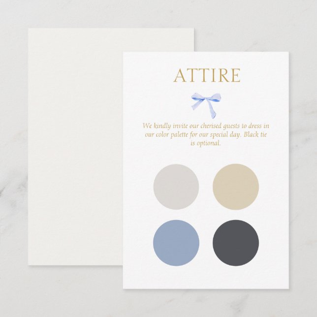 Colour Dot Wedding Attire Dress Code Enclosure Car (Front/Back)