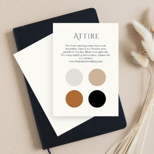 Colour Dot Wedding Attire Dress Code Enclosure Car