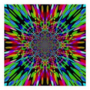 Colour Dots 3 Poster