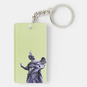 Colour effect, filtered, modern simple photography keychain