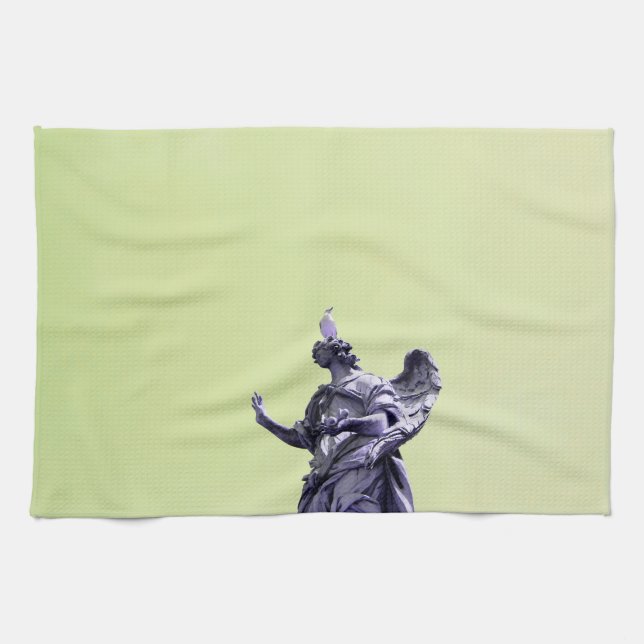 Colour effect, filtered, modern simple photography kitchen towel (Horizontal)