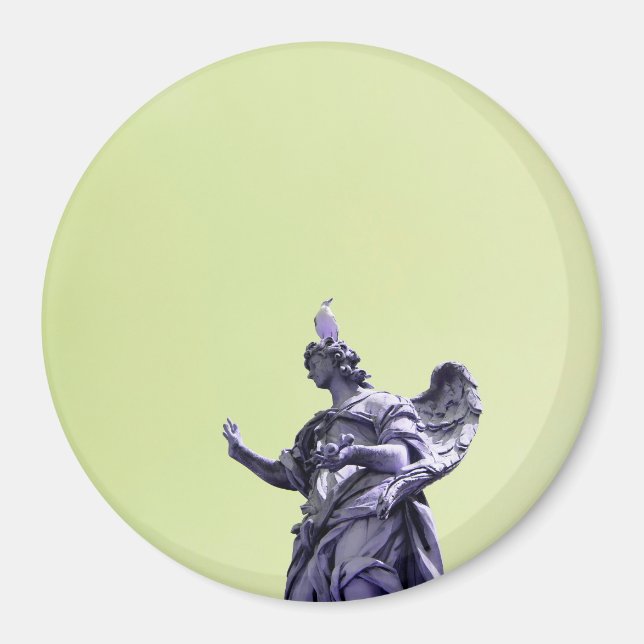 Colour effect, filtered, modern simple photography magnet (Front)