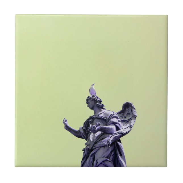 Colour effect, filtered, modern simple photography tile (Front)