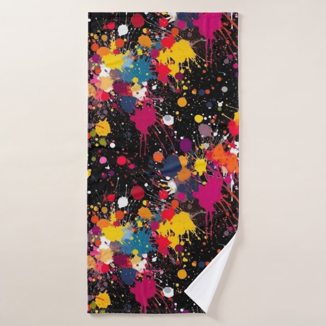 Colour Explosion Bath Towel (Bath Towel)