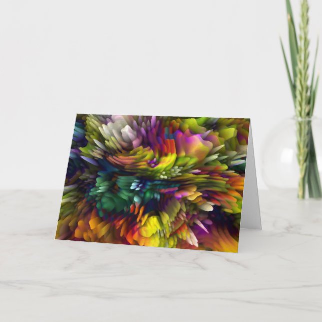 Colour Explosion Card (Front)