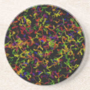 Colour explosion coaster