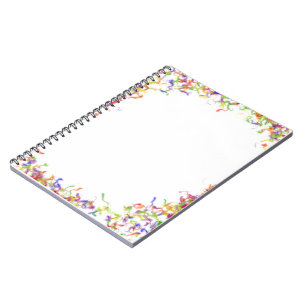 Colour explosion frame notebook