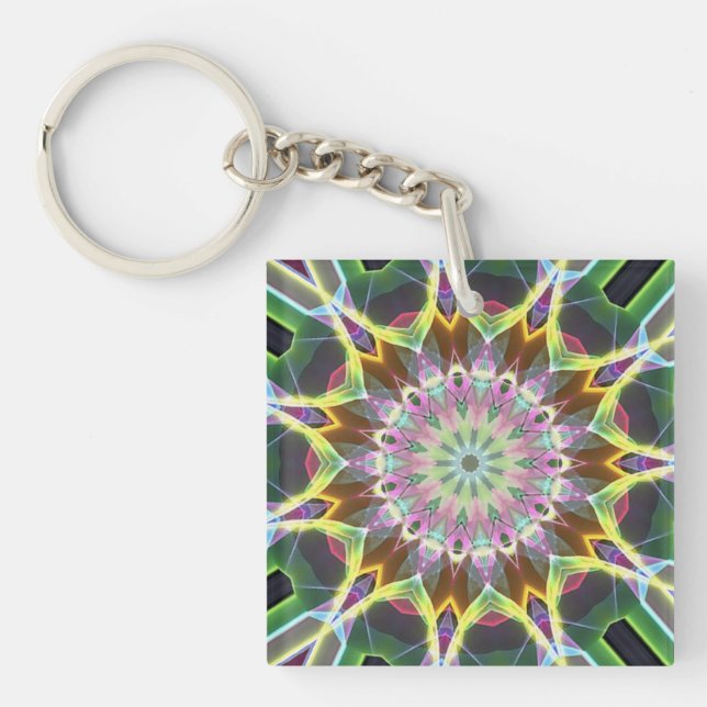 Colour Explosion Keychain (Front)